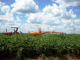 spraying pesticides