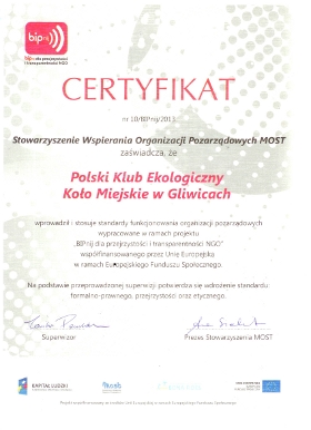 certyfikat